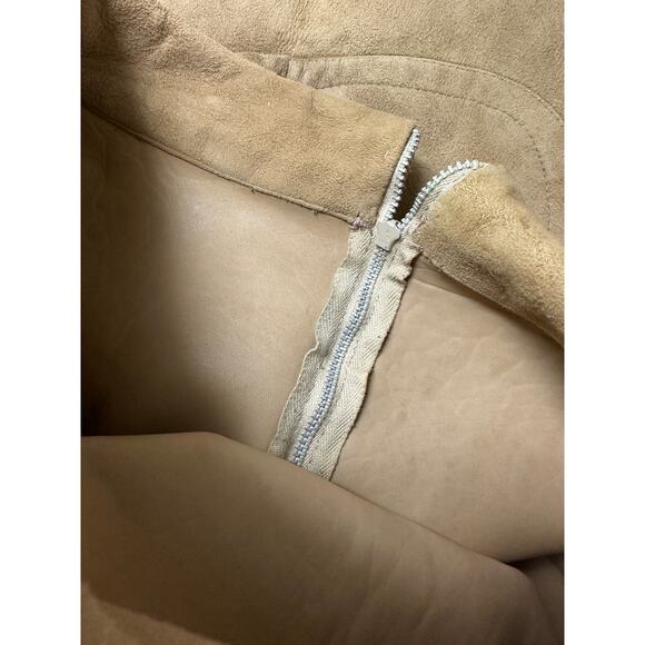 Bonnie Cashin Design Sills & Co Cashin Carry Tote Bag + Matching Suede Top Tan - Picture 14 of 14